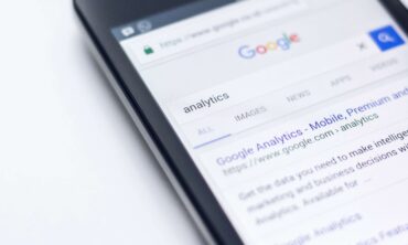 Mobile google results for google analytics