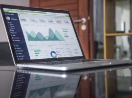 Image of web analytics dashboard