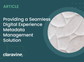 digital experience metadata management solution
