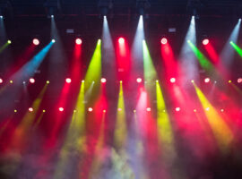 Stage lights background image
