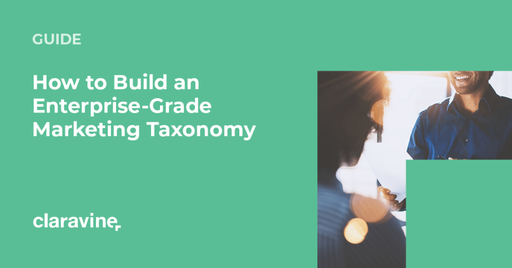 how to build an enterprise marketing taxonomy
