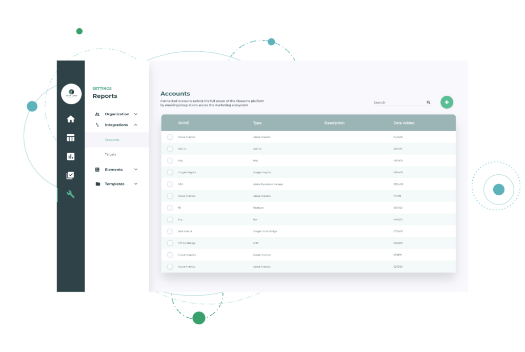 Claravine Integrations Screenshot