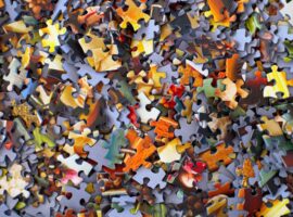 pile of puzzle pieces