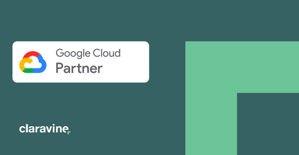 Claravine joins Google Cloud Partner Advantage Program logo