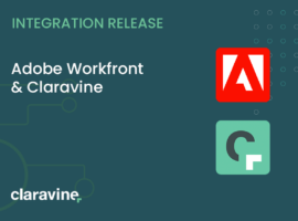 adobe workfront and claravine integration release tile