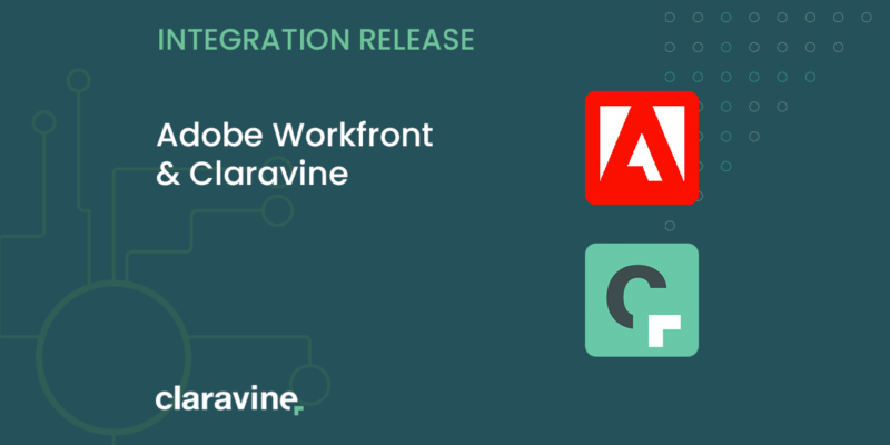 adobe workfront and claravine integration release tile
