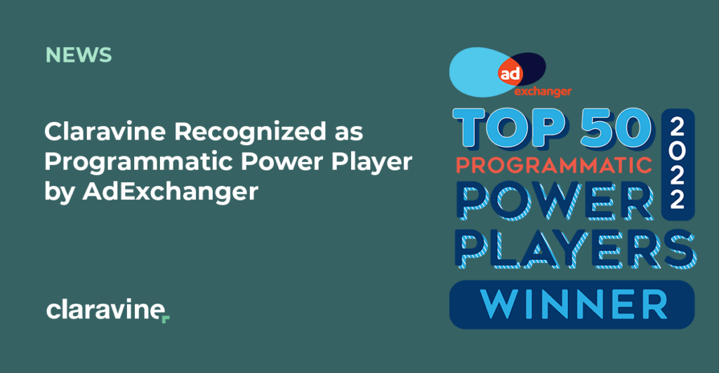 Blog tile for Claravine's 2022 AdExchanger award.