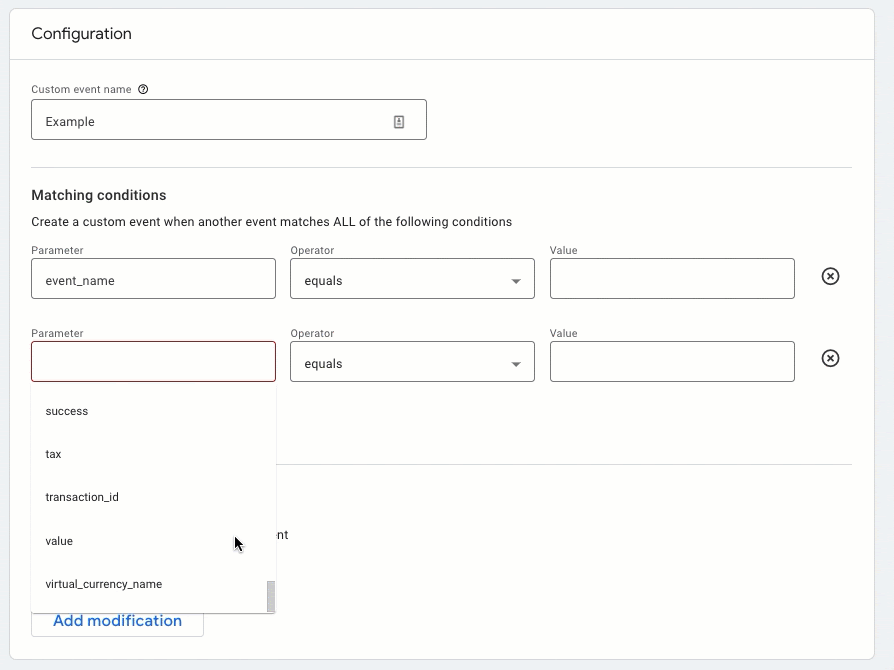 GIF demonstrating how to enrich event metadata in Claravine