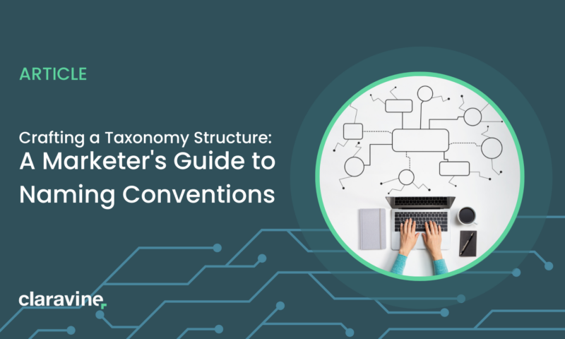 Banner: Taxonomy Structure Guide for Marketers.