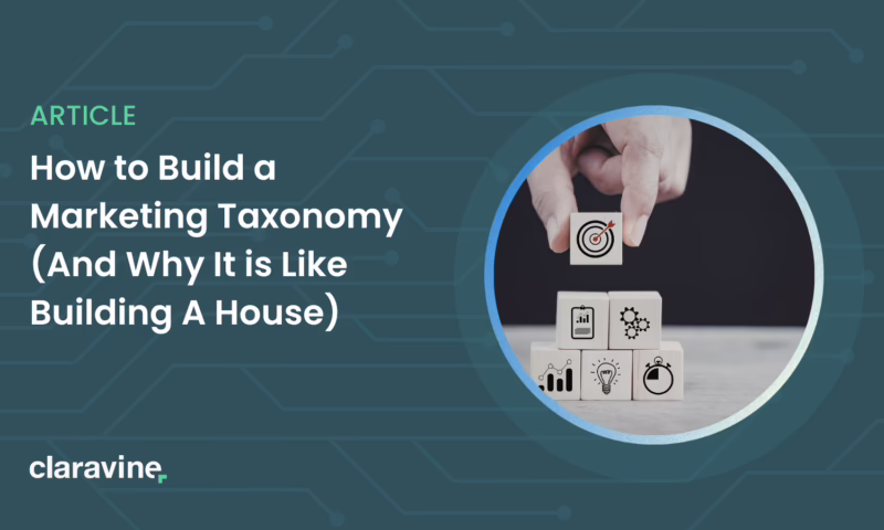 build a marketing taxonomy
